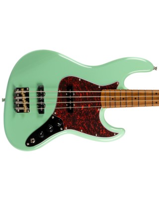 Jet Guitars JJB-300 SFG Roasted Maple / Rosewood Bass Guitar - Seafoam Green